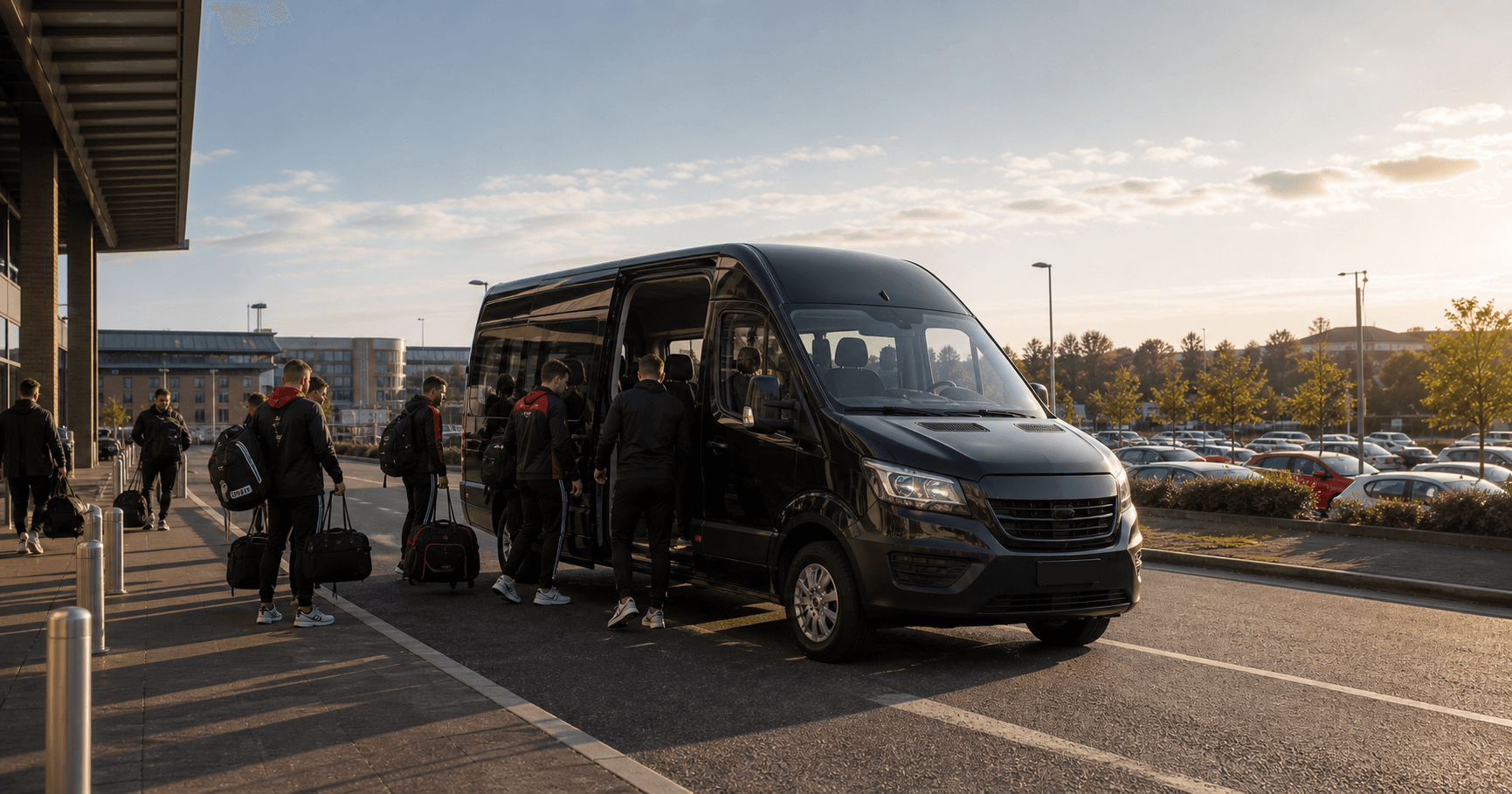 Self-drive minibus available for group travel in Reading
