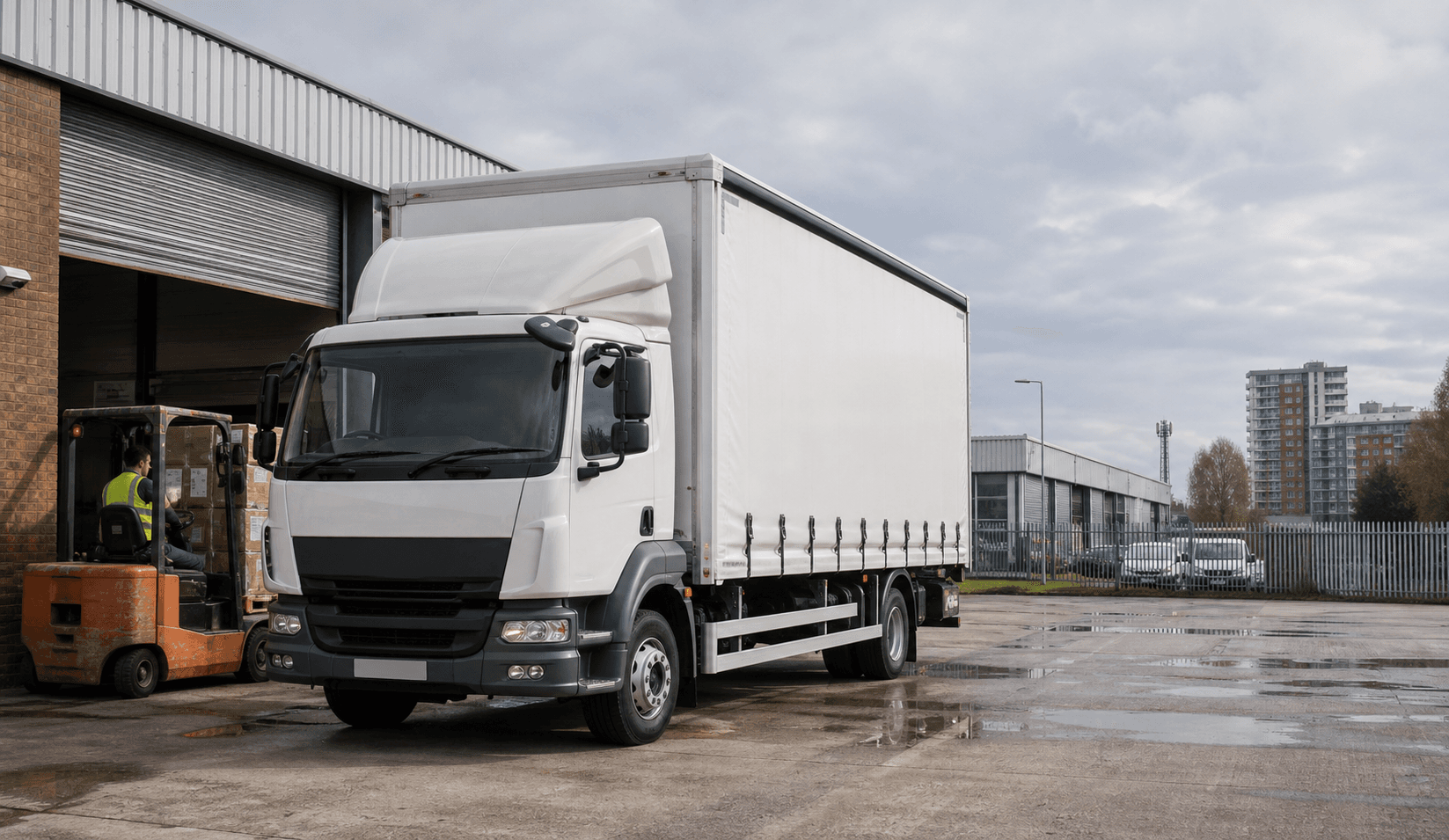 Self-drive truck available for heavier transport in Reading