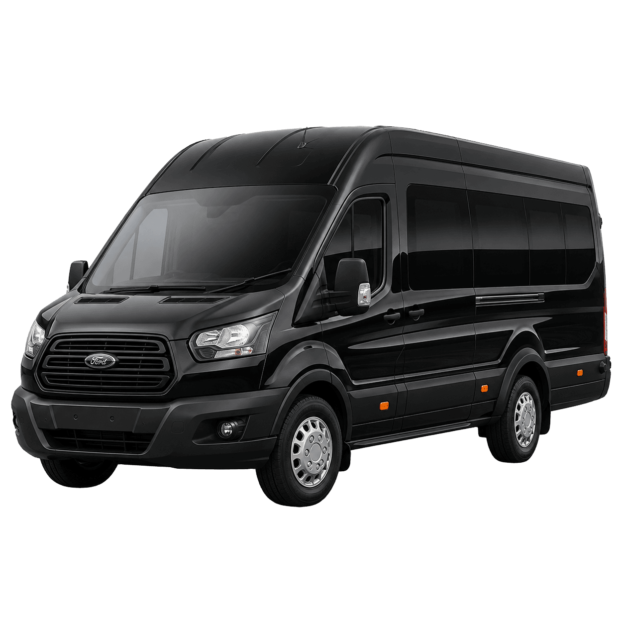 Modern self-drive minibus for longer journeys from Reading